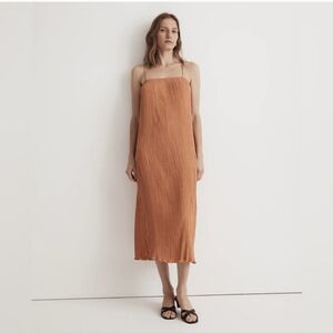 Madewell The Goldie Dress in PlisséSunset Haze Size 00